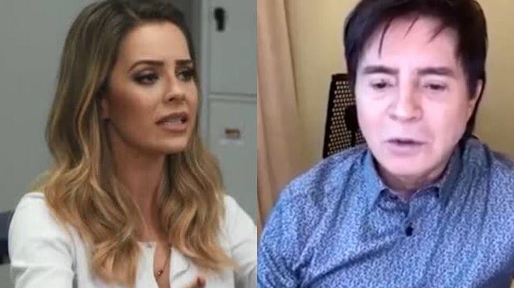 Xororó atropela Sandy, passa por cima de ordem dela e faz rara aparição com filho da cantora