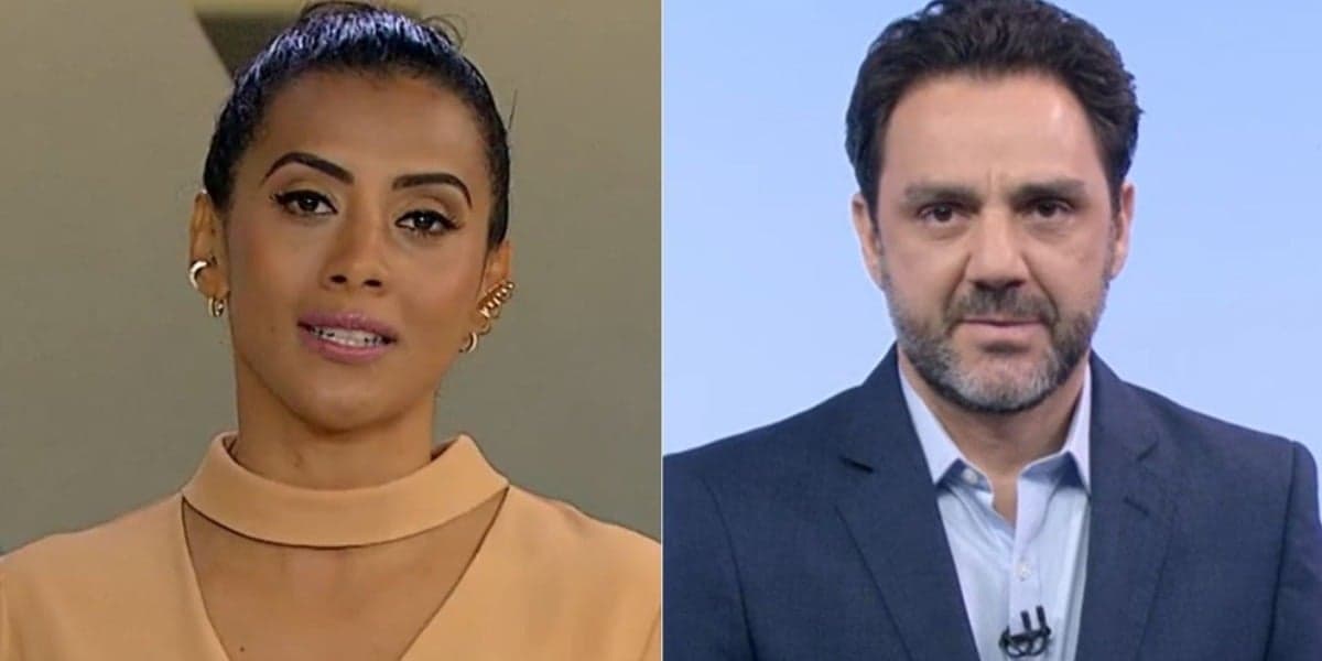 Aline Midlej e Paulo Renato Soares são os novos nomes do Jornal Nacional (Foto: Reprodução)