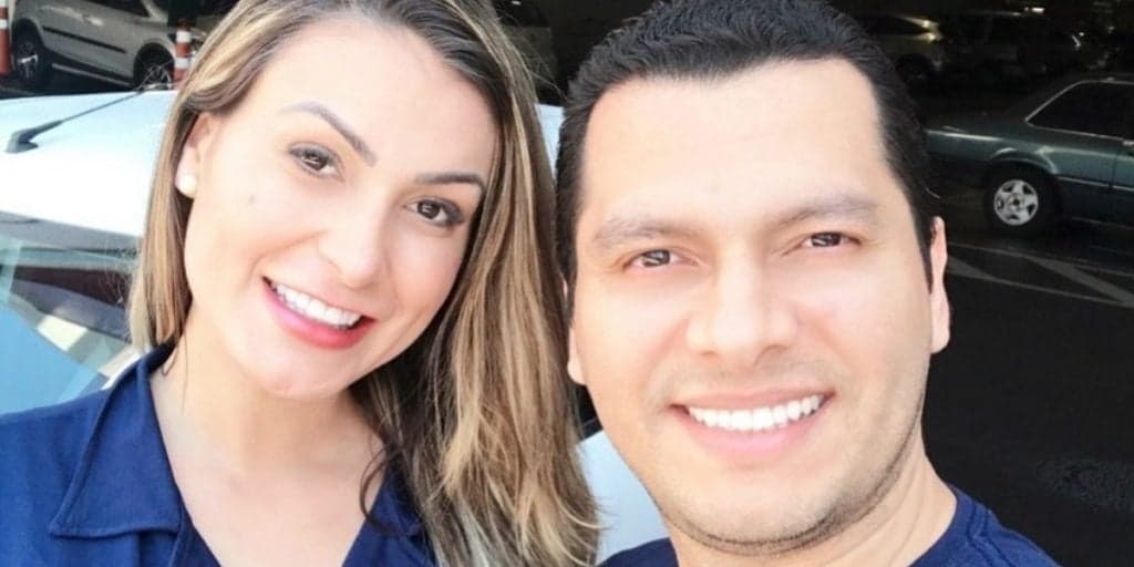 Marido de Andressa Urach tem post removido após dizer que filho vai usar "azul de menino"