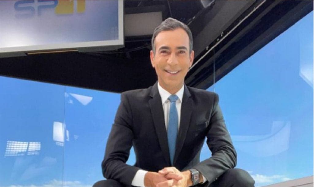 César Tralli deixa o SP1 e substituto assume confirmando notícia na Globo: "Dia de virar mais uma folha"