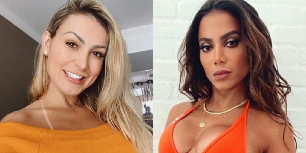 Andressa Urach ataca Anitta e detona comportamento da cantora em relação a Bolsonaro: "Absurdo''