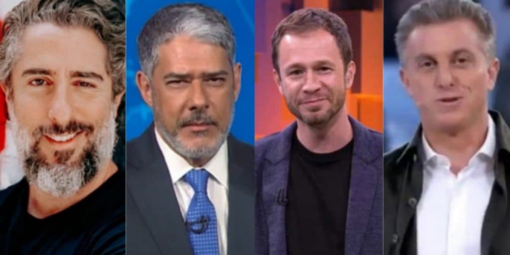 Os salários milionários dos apresentadores da Globo atualizados: Mion, Bonner, Leifert e Huck