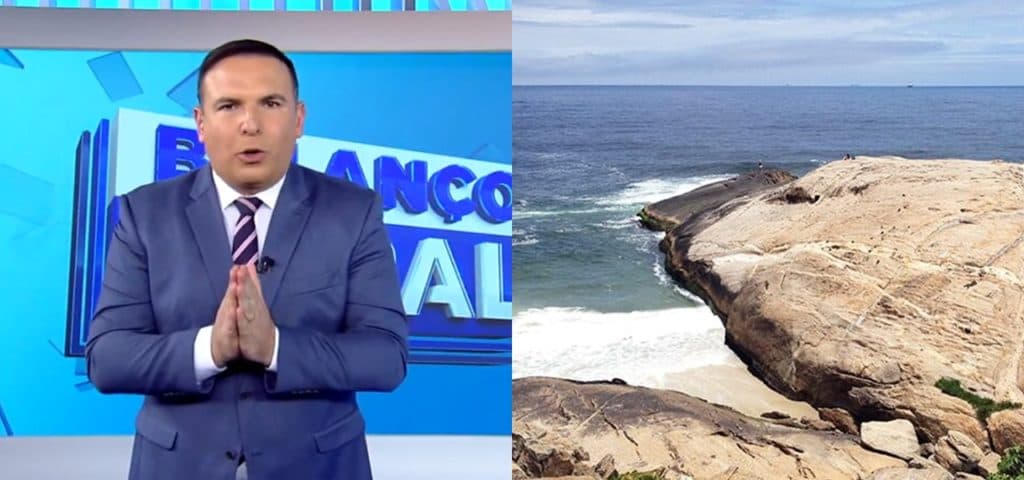 Gottino interrompe programa às pressas e confirma morte de famoso na Record: "Caiu da Pedra do Arpoador"