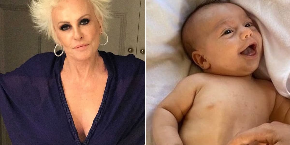 Ana Maria Braga acabou dividindo opiniões, após postar foto de neto pelado (Foto: Reprodução)