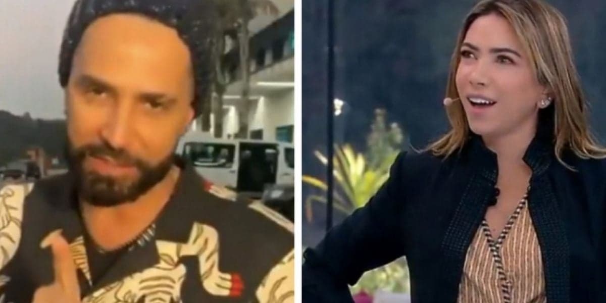 Latino e Patrícia Abravanel (Reprodução) Latino e Patrícia Abravanel (Reprodução)