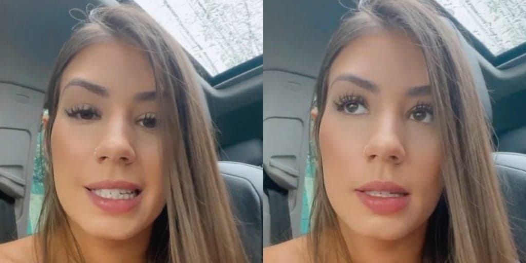 Maria Lina rebate seguidora que critica carreira de influencer após término com Whindersson Nunes: "Quer mídia"
