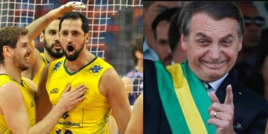 Maurício Souza, do vôlei, agradece apoio de Bolsonaro e é detonado na web: "Uma vergonha"