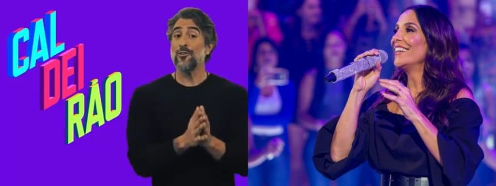 Marcos Mion e Ivete Sangalo
