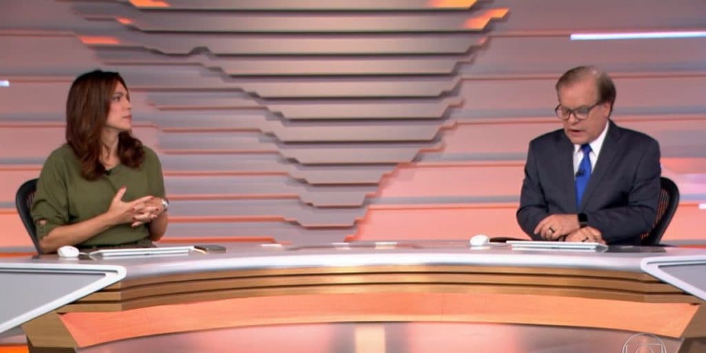 Chico Pinheiro abre BDBR às pressas, olha à Ana Paula Araújo e anuncia assassinato na Globo: "Foi morto a tiros"