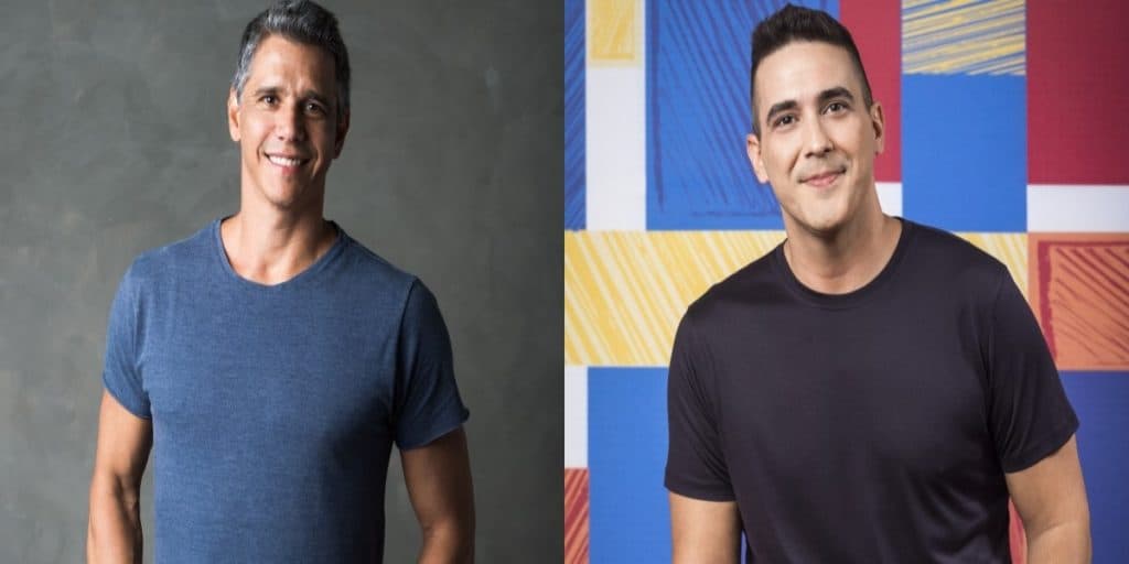 Márcio Garcia e André Marques se unem contra Marcos Mion e ficam irritados com a Globo