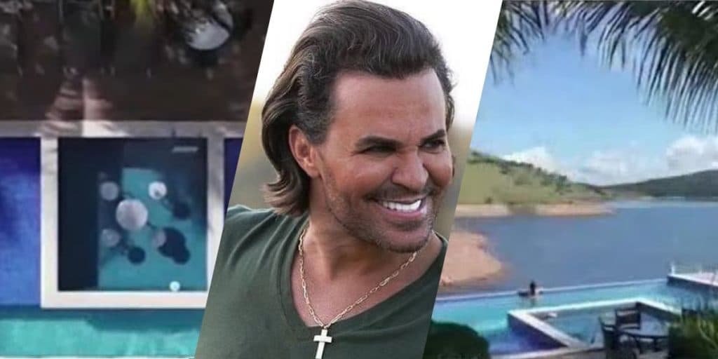 Entramos na mansão de Eduardo Costa que gerou dívida de R$10 milhões e tem até crime envolvido; veja fotos