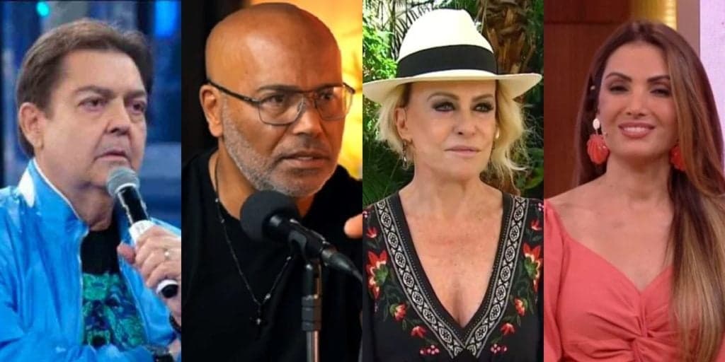Patrícia Poeta rouba lugar de Ana Maria, Globo segura Faustão e Rick decreta falência