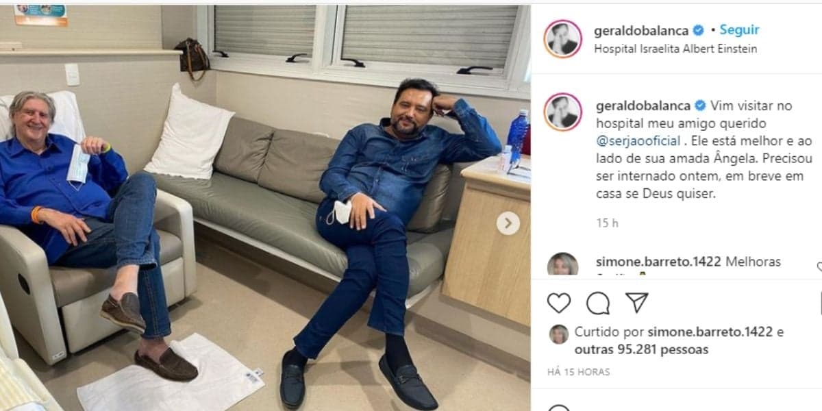Geraldo Luís vai ao ar antes da hora, não se aguenta e dá pior notícia sobre Sérgio Reis: "No hospital" Geraldo Luís vai ao ar antes da hora, não se aguenta e dá pior notícia sobre Sérgio Reis: "No hospital"