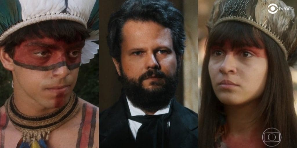 Nos Tempos do Imperador: Jacira e Piatã retornam de Novo Mundo e sequestram Dom Pedro II; saiba como eles estão atualmente