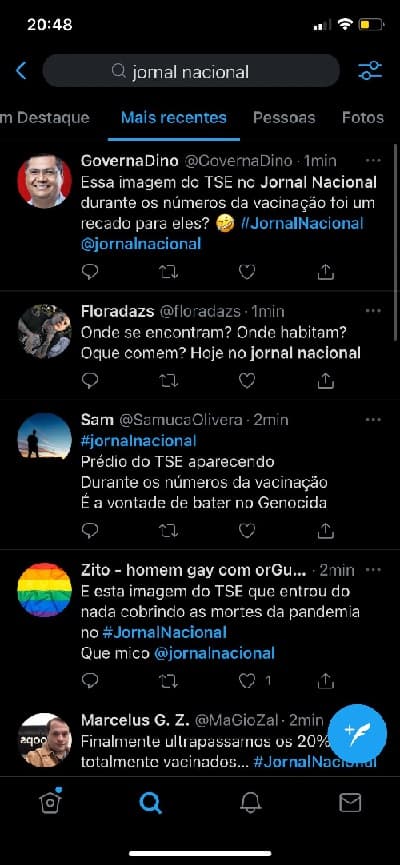 Tweets sobre o assunto (Foto: Print Screen) Tweets sobre o assunto (Foto: Print Screen)