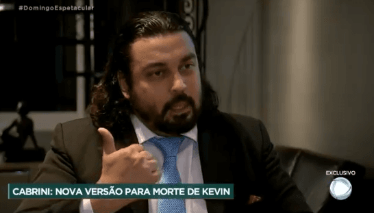 Advogado de Bianca conversou com Roberto Cabrini e apresentou nova testemunha (Foto: Reprodução)