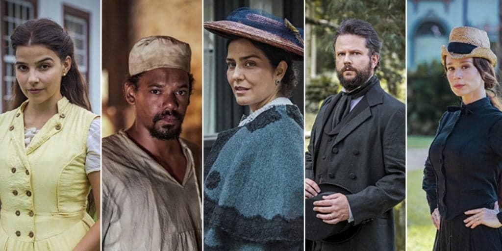 Nos Tempos do Imperador, substituta de A Vida da Gente, traz personagens de outra novela já exibida na Globo