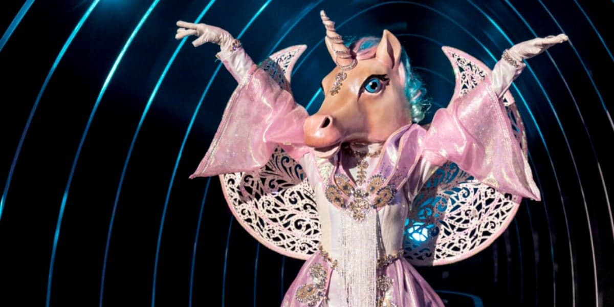 Priscila Alcântara fantasiada de Unicórnio no The Masked Singer Brasil (Divulgação/TV Globo) Priscila Alcântara fantasiada de Unicórnio no The Masked Singer Brasil (Divulgação/TV Globo)