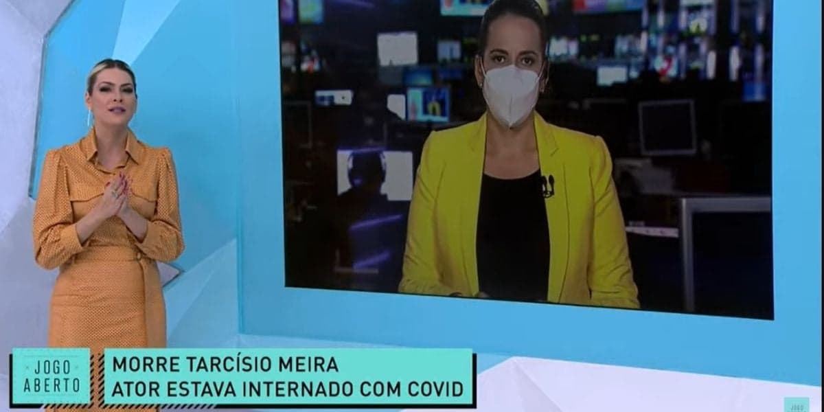 "Infelizmente a gente tem que informar", Renata Fan anuncia morte na Band e desaba ao vivo: "Momentos difíceis" "Infelizmente a gente tem que informar", Renata Fan anuncia morte na Band e desaba ao vivo: "Momentos difíceis"