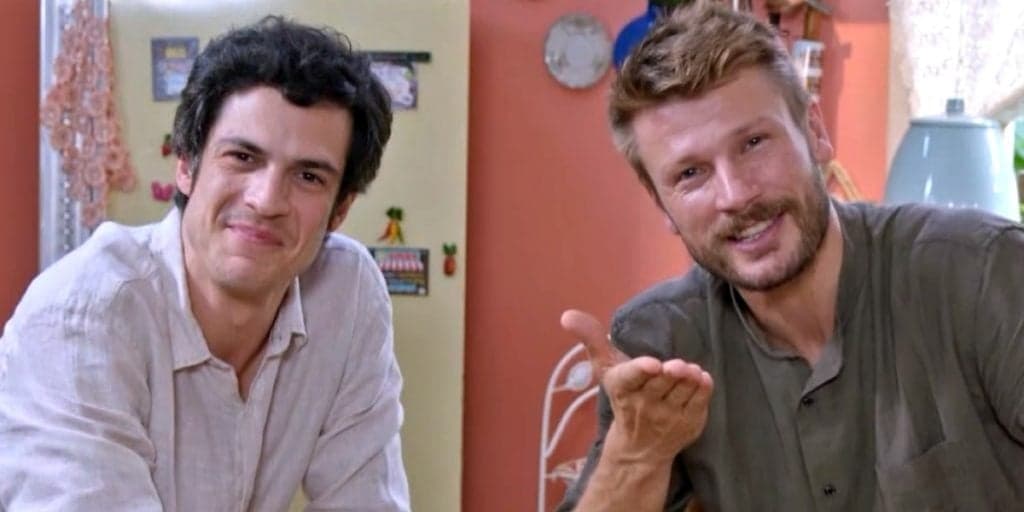 Rodrigo Hilbert e Mateus Solano protagonizam episódio curioso no É De Casa: "Parece cena de pornô"