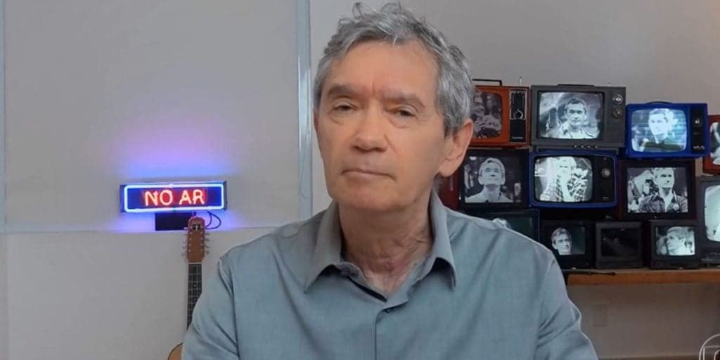 Ao vivo na Globo, Caio Ribeiro fala sobre seu estado com Serginho