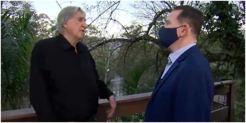 Sérgio Reis é enquadrado por Cabrini na Record, se desespera e ameaça deixar entrevista: "Quebrar tudo"