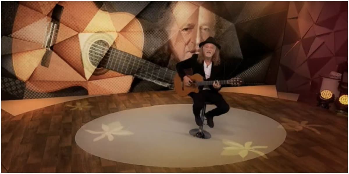 Alceu Valença foi anunciado por Tadeu Schmidt para o Fantástico - Foto: Reprodução