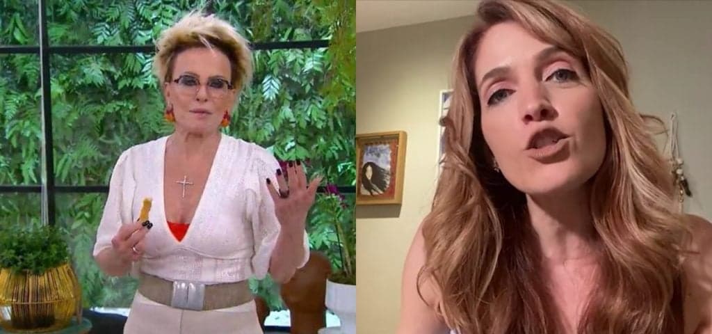 Poliana Abritta corta programa de Ana Maria, entra às pressas e confirma notícia de Tadeu no Fantástico