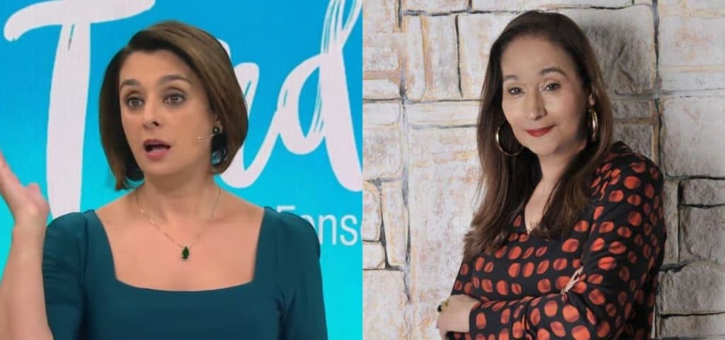 Catia Fonseca, ao vivo, noticia morte brutal, Sonia Abrão é falada na Band e convidada desmorona