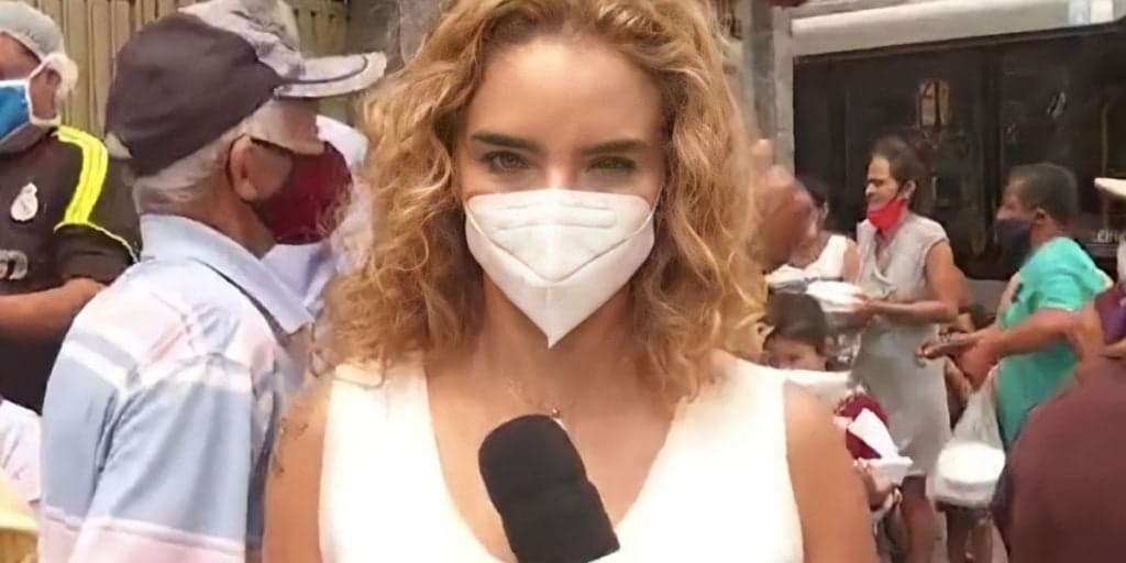 "É de doer o coração", Repórter da Globo segura o choro ao vivo, vive terror e lamenta: "Sensibilizo"