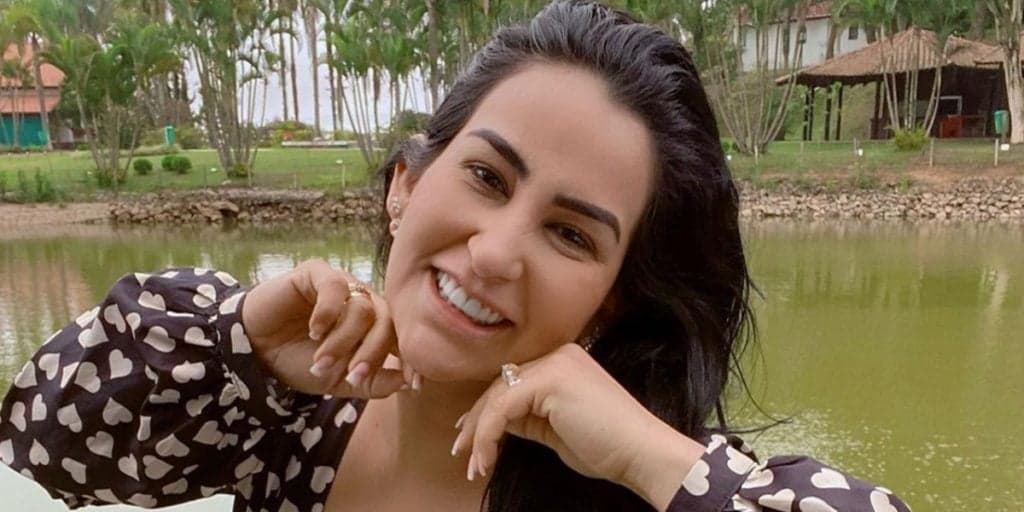 Fabíola Gadelha, jornalista da Record, anuncia terceira gravidez aos 41 anos: "Estamos felizes"