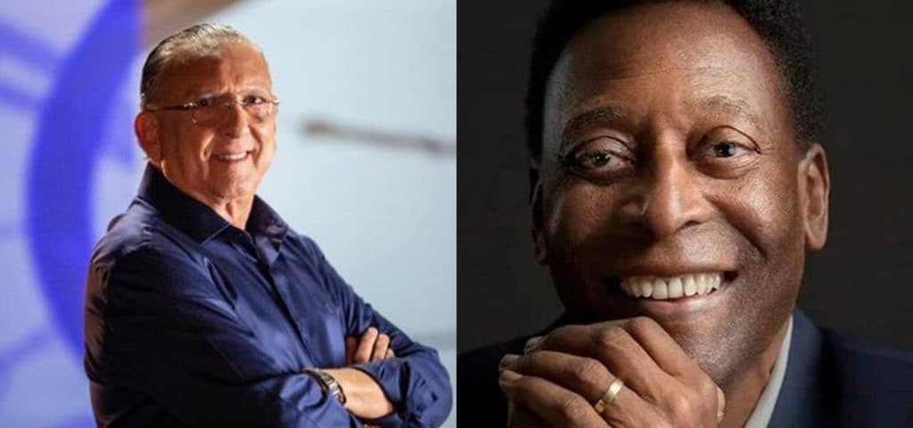 Galvão Bueno usasse as suas redes sociais para dar a notícia sobre o ídolo