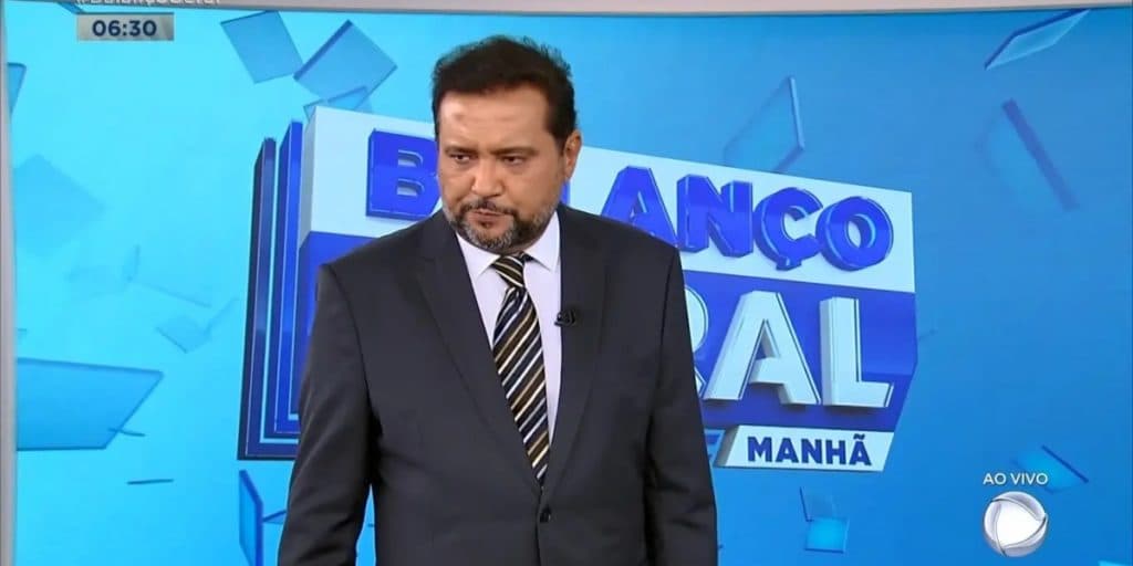 Geraldo Luís surta na Record e mete o pau em funcionários: "Vou ter um infarto ao vivo"