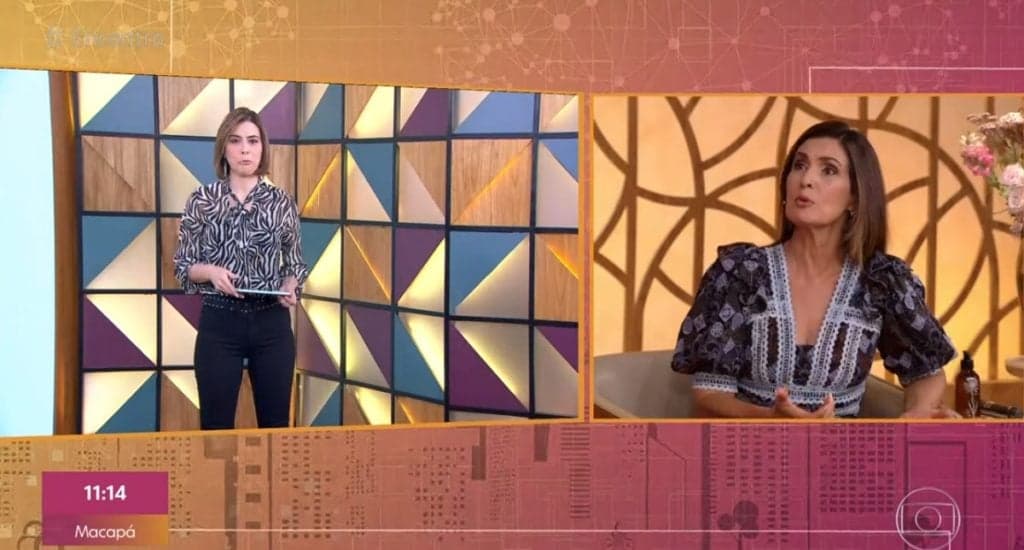 Michelle Loreto se enfurece, corta Fátima Bernardes com escândalo na Globo e apresentadora rebate: "Tão deplorável"