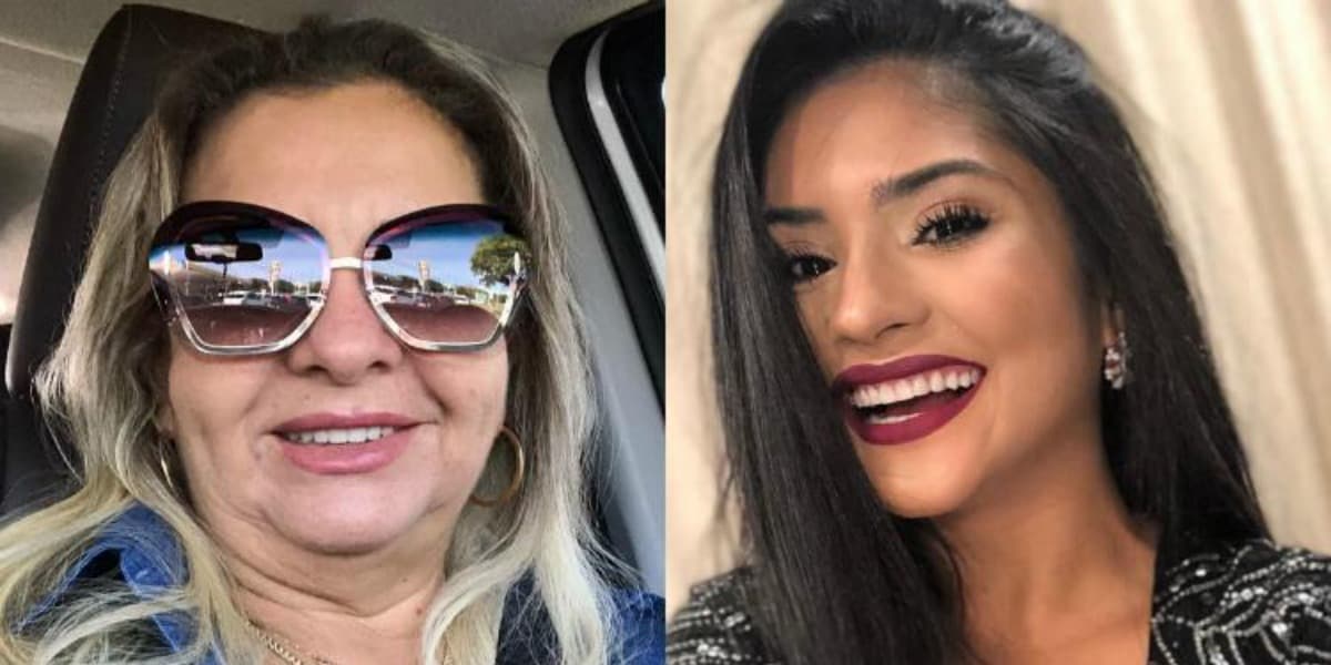 Mãe de Wesley Safadão, dona Bill, surgiu detona Mileide Mihaile (Foto: Reprodução)