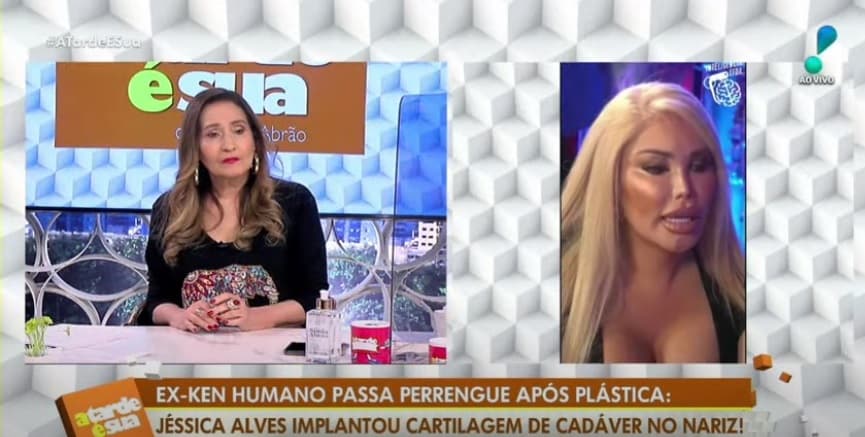 Sônia Abrão e Jéssica Alves