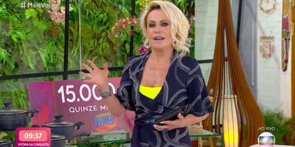 Ana Maria Braga usou o Mais Você para homenagear Fátima
