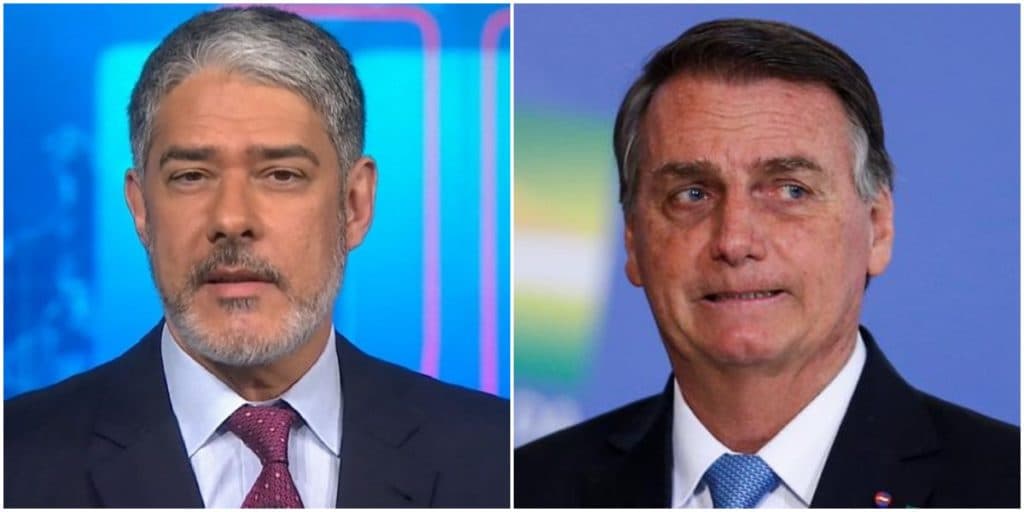 Bolsonaro explode contra William Bonner, esculhamba a Globo e massacra em vídeo: "Ninguém é de ferro''