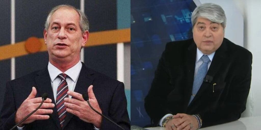 Datena é convidado para ser vice-presidente de Ciro Gomes nas eleições de 2022 e confirma: "Gosto muito''