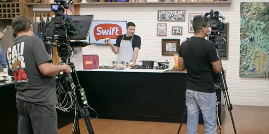 Band deixa vazar bastidores do The Chef e Edu Guedes detona equipe: "Parece que é pegadinha com o apresentador"