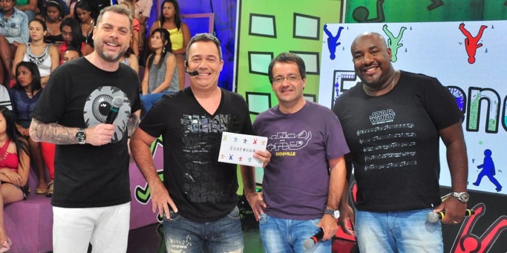 A RedeTV perdeu o elenco do Encrenca, seu produto mais rentável