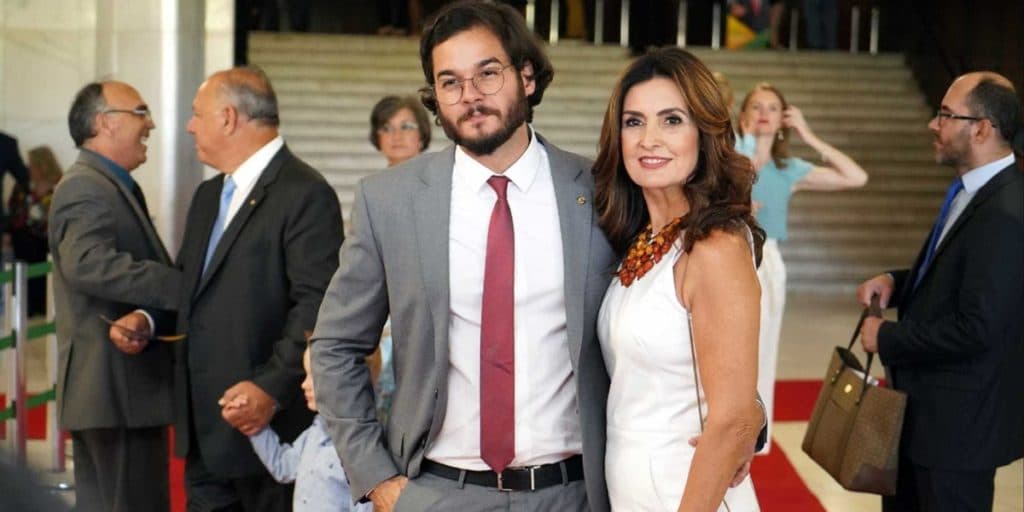 Fátima Bernardes protagonizou uma cena inusitada