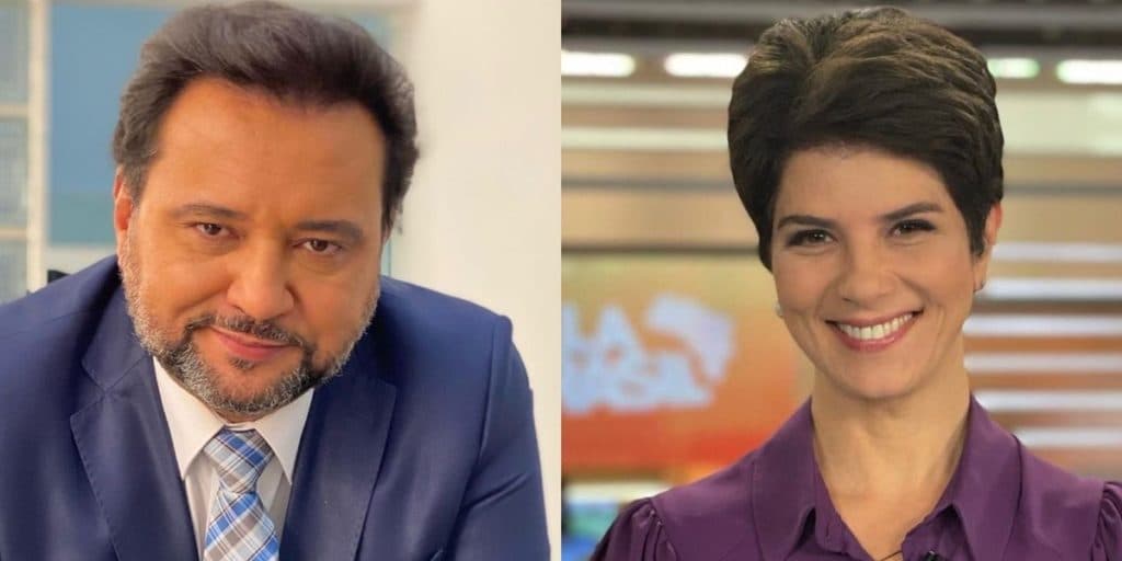 Geraldo Luís invade estúdio de Mariana Godoy de supresa