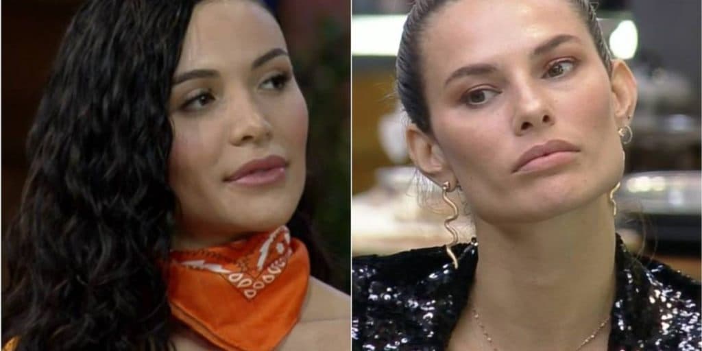 A Fazenda 13: Dayane Mello, após beijo em Aline Mineiro, confessa interesse na peoa: "Uma gostosa''