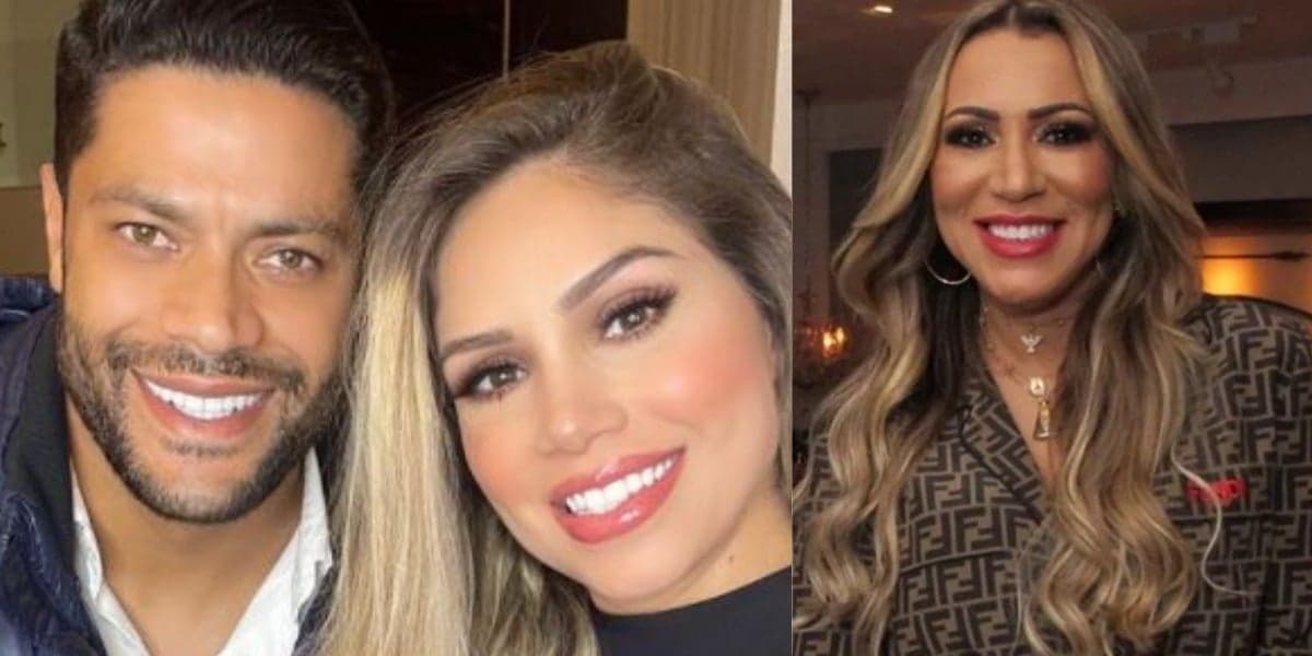 Hulk trocou Iran Ângelo, por sobrinha da ex-mulher (Foto: Reprodução)
