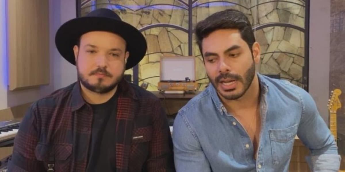 Israel e Rodolffo em entrevista ao programa 'Conversa com Bial' - Foto: Reprodução