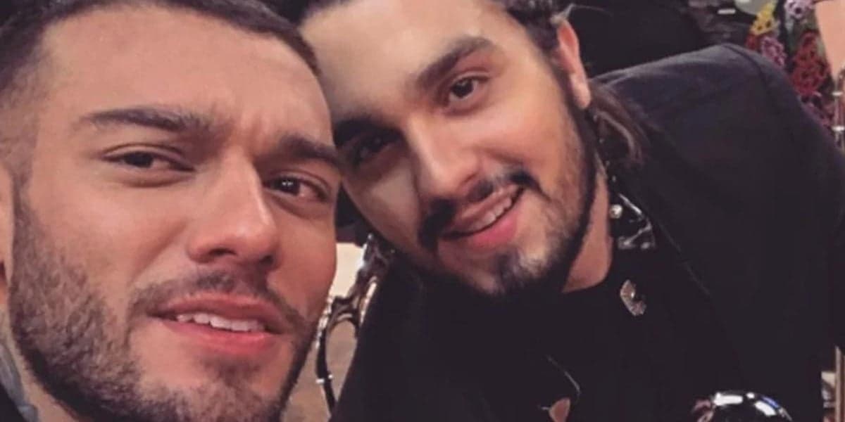 Luan Santana e Lucas Lucco (Foto: Reprodução / Instagram) Luan Santana e Lucas Lucco (Foto: Reprodução / Instagram)