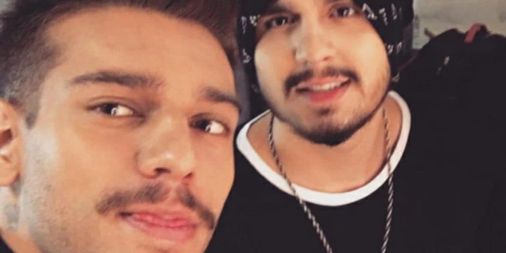 Luan Santana e Lucas Lucco escutam rumores de que possuem um caso
