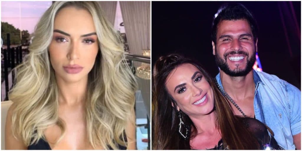 Larissa Marassi revelou ter encontrado Marcelo Bimbi numa festa