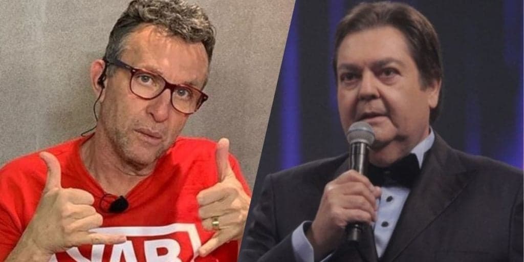 Neto encontra bailarinas de Faustão na Band, escandaliza e convoca moças à salinha: “Sentarem”